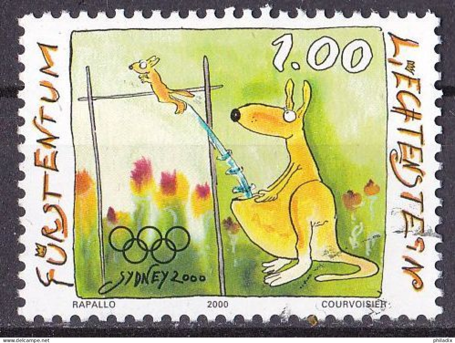 # Liechtenstein Marke Von 2000 O/used (A5-4) - Used Stamps