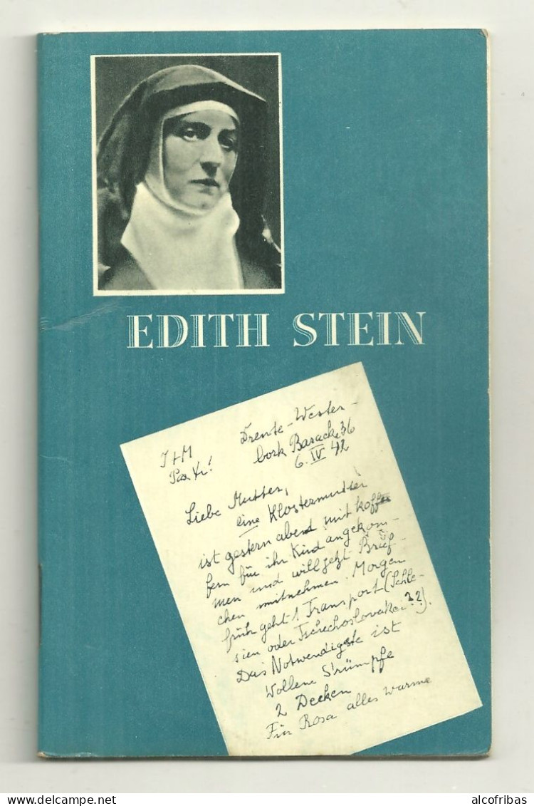 Petit Livret Edith Stein De Ida Luthold  Ars Sacra Munchen Munich 1960 Religion Culte Deportation - Christendom