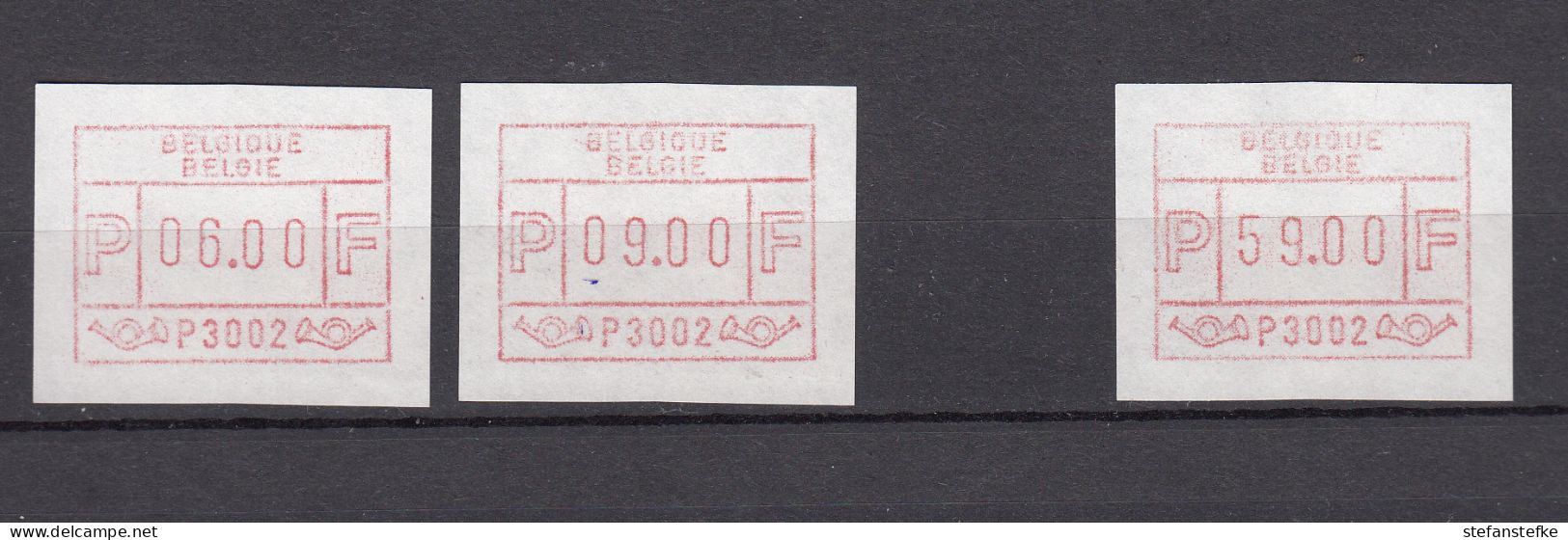 Belgie - Belgique : Ocb Nr:  ATM2  ** MNH  (zie Scan) Pas Complet - Timbres [M]