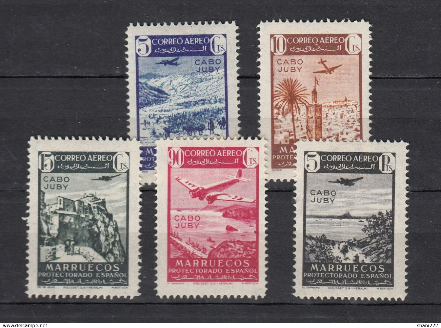 Spain - Cabo Juby - 1942 - Airs - LH (e-791) - Cabo Juby