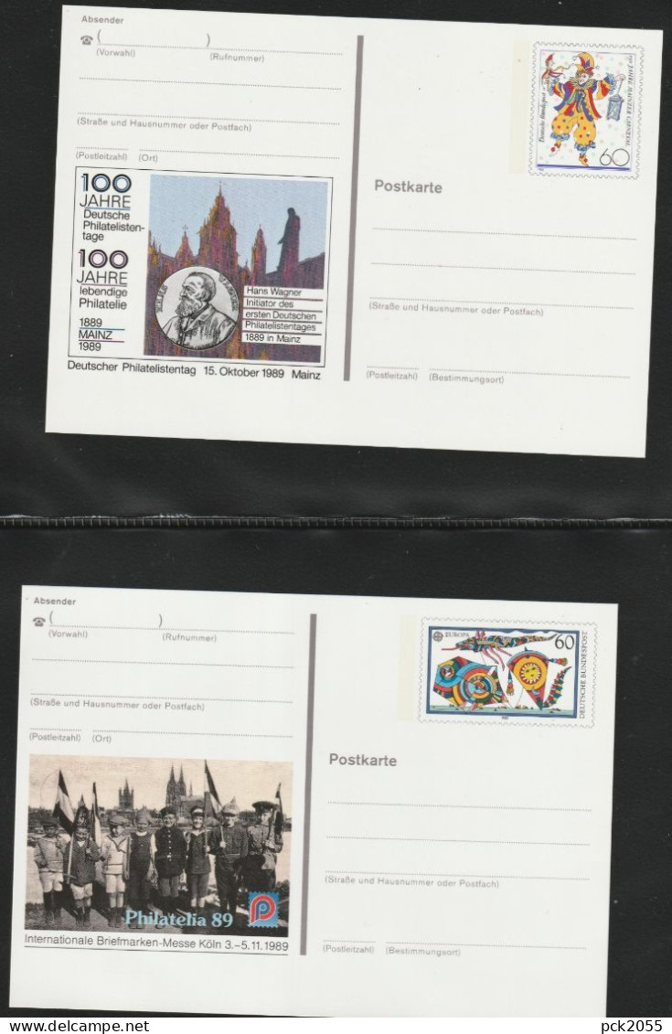 Sammlung Im Album PSo3 /01 - 05 Bis PSo. 87 Aus 1971- 2004 Ungebraucht Ansehen (  Album 1 ) - Postcards - Mint