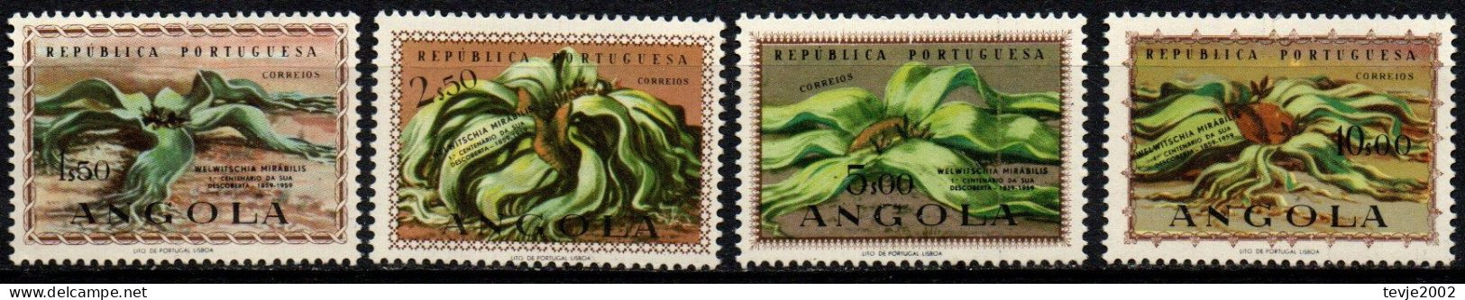 Angola 1959 - Mi.Nr. 419 - 422 - Postfrisch MNH - Angola