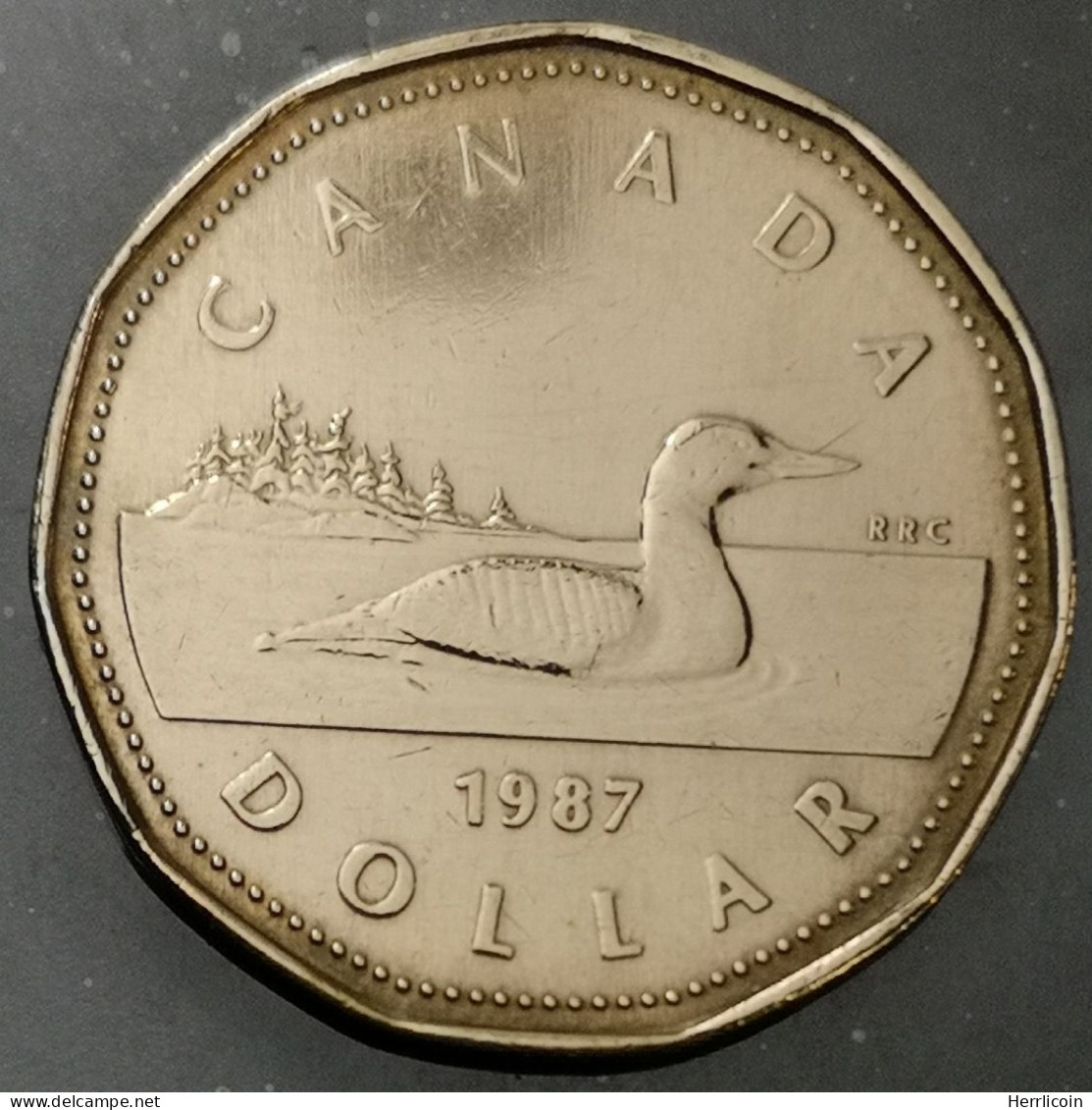 Monnaie Canada - 1987 - 1 Dollar - Élisabeth II 2ième Effigie - Canada