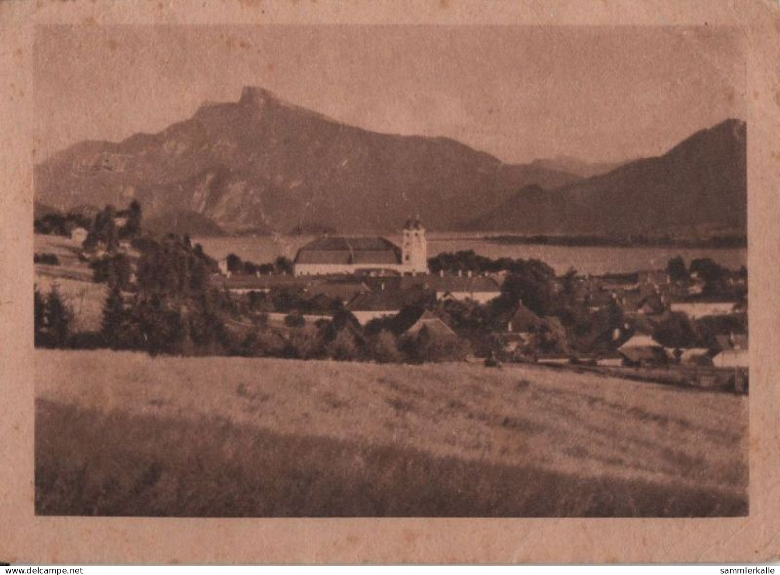 45705 - Österreich - Mondsee - Mit Schafberg - 1947 - Mondsee