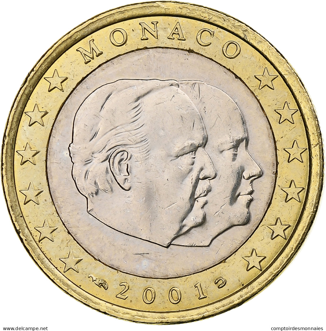 Monaco, Rainier III, Euro, 2001, Monnaie De Paris, Bimétallique, SPL - Mónaco