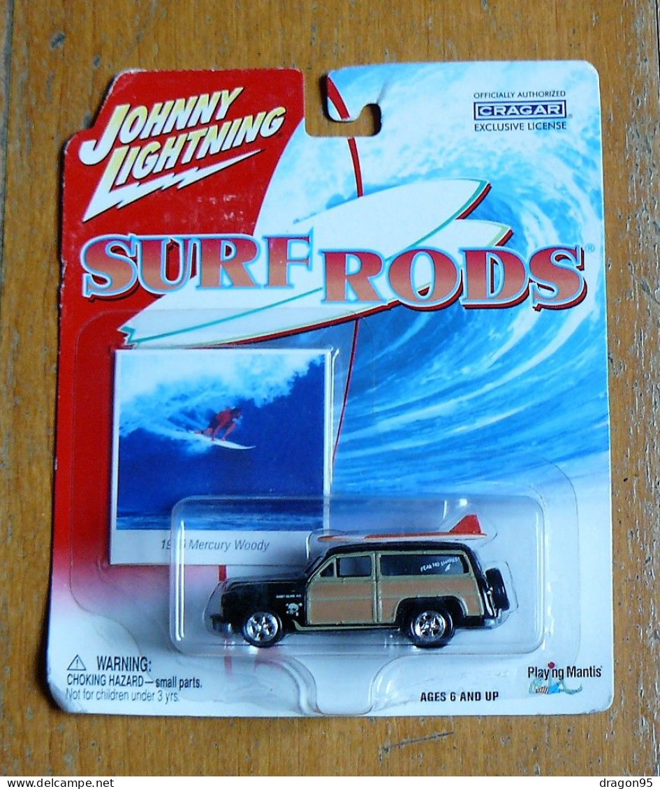 1950 Mercury Woody - Johnny Lightning Surf Rods - REP001 SKU#992-01 - #294-07 - Collectors & Unusuals - All Brands