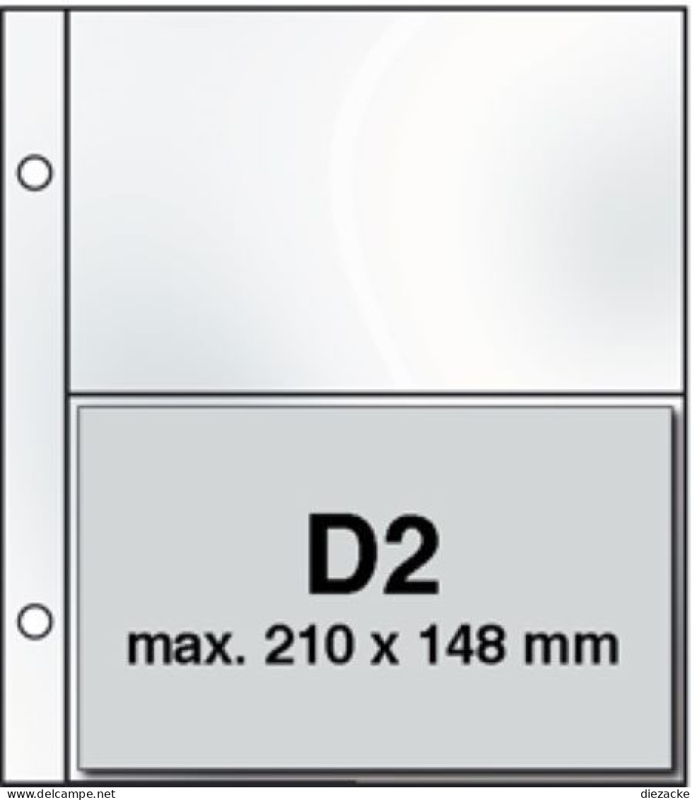 DAVO Blätter D2 (2 Taschen) DV27302, 10 Stück Neu ( - Altri & Non Classificati