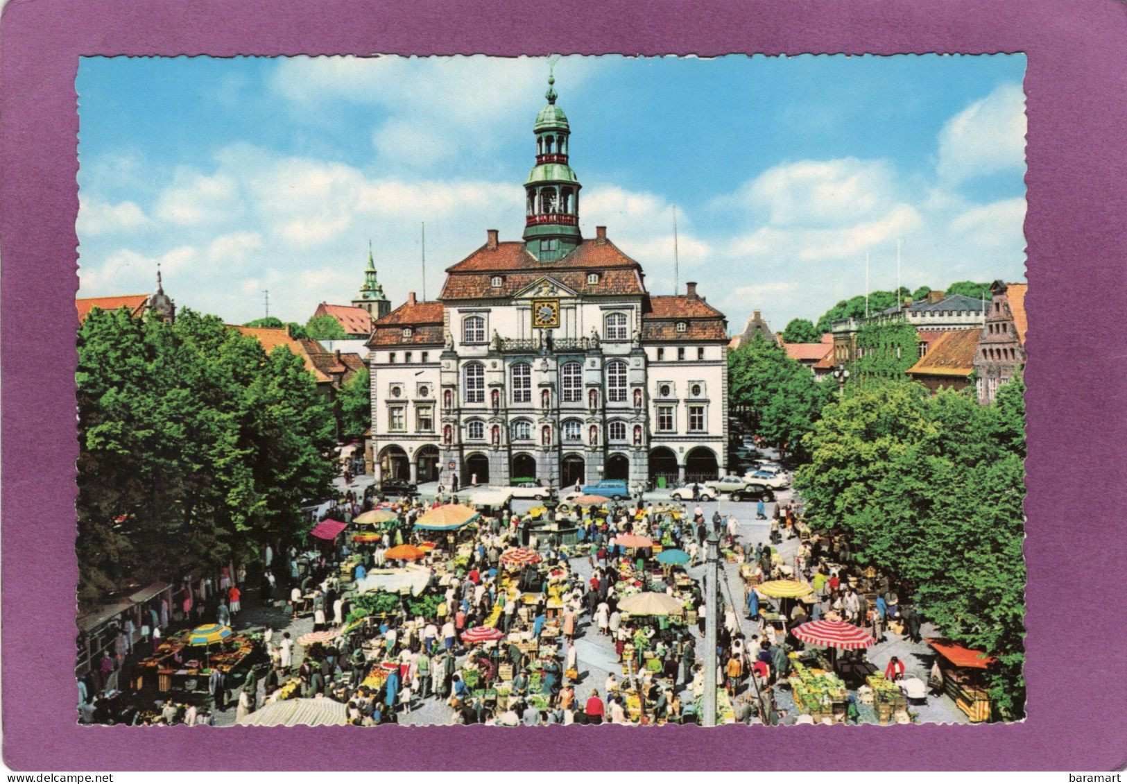 LÜNEBURG  Rathaus   Markttag  Marktplatz - Lüneburg