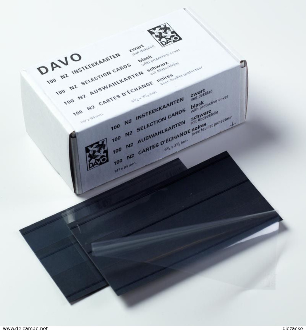 DAVO Einsteckkarten N2, Per 100 DV29540 Neu ( - Sonstige & Ohne Zuordnung