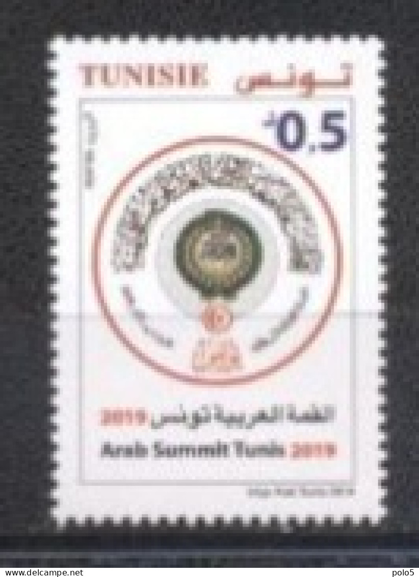 Tunisie 2019- Sommet Arabe, Tunis 2019  Série (1v) - Tunesien (1956-...)