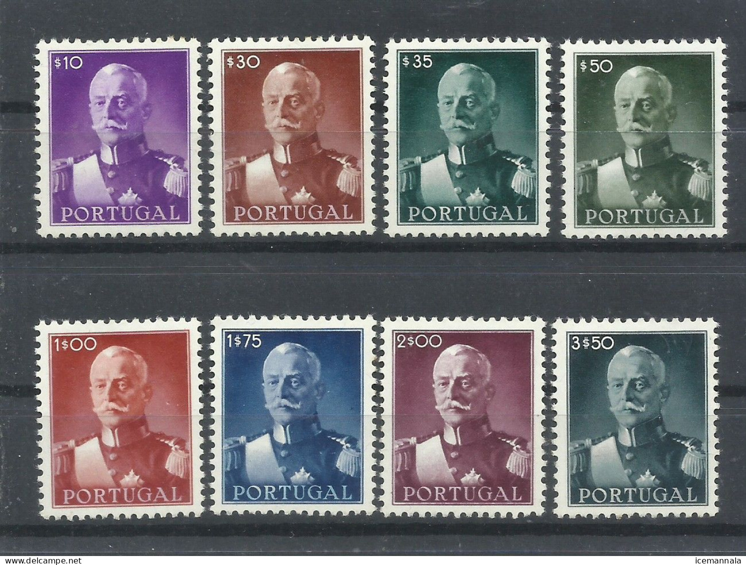 PORTUGAL  YVERT 663/70     MH  * - Unused Stamps