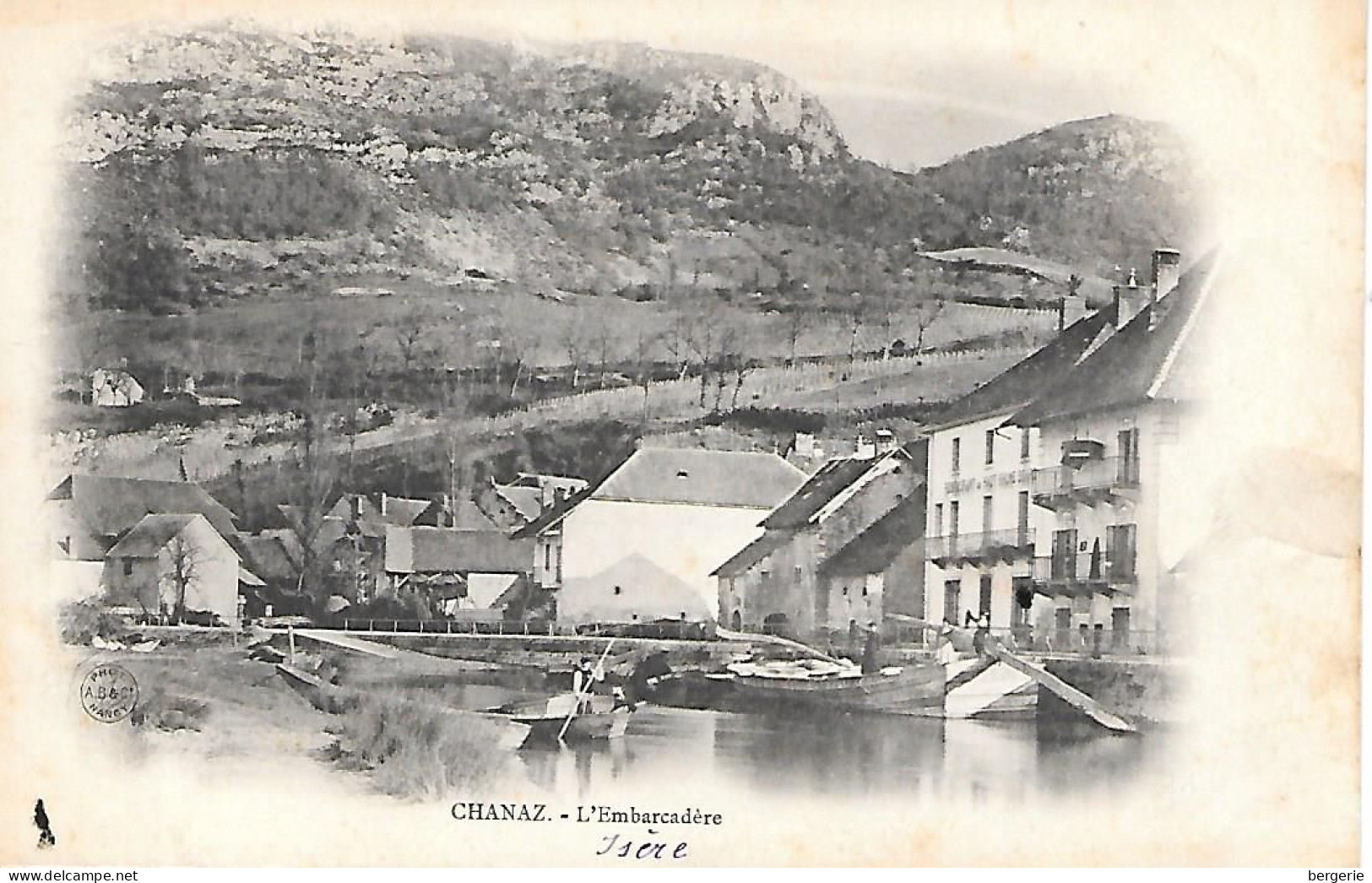 C/234               38    Chanaz    -   L'embarcadére - Chanas