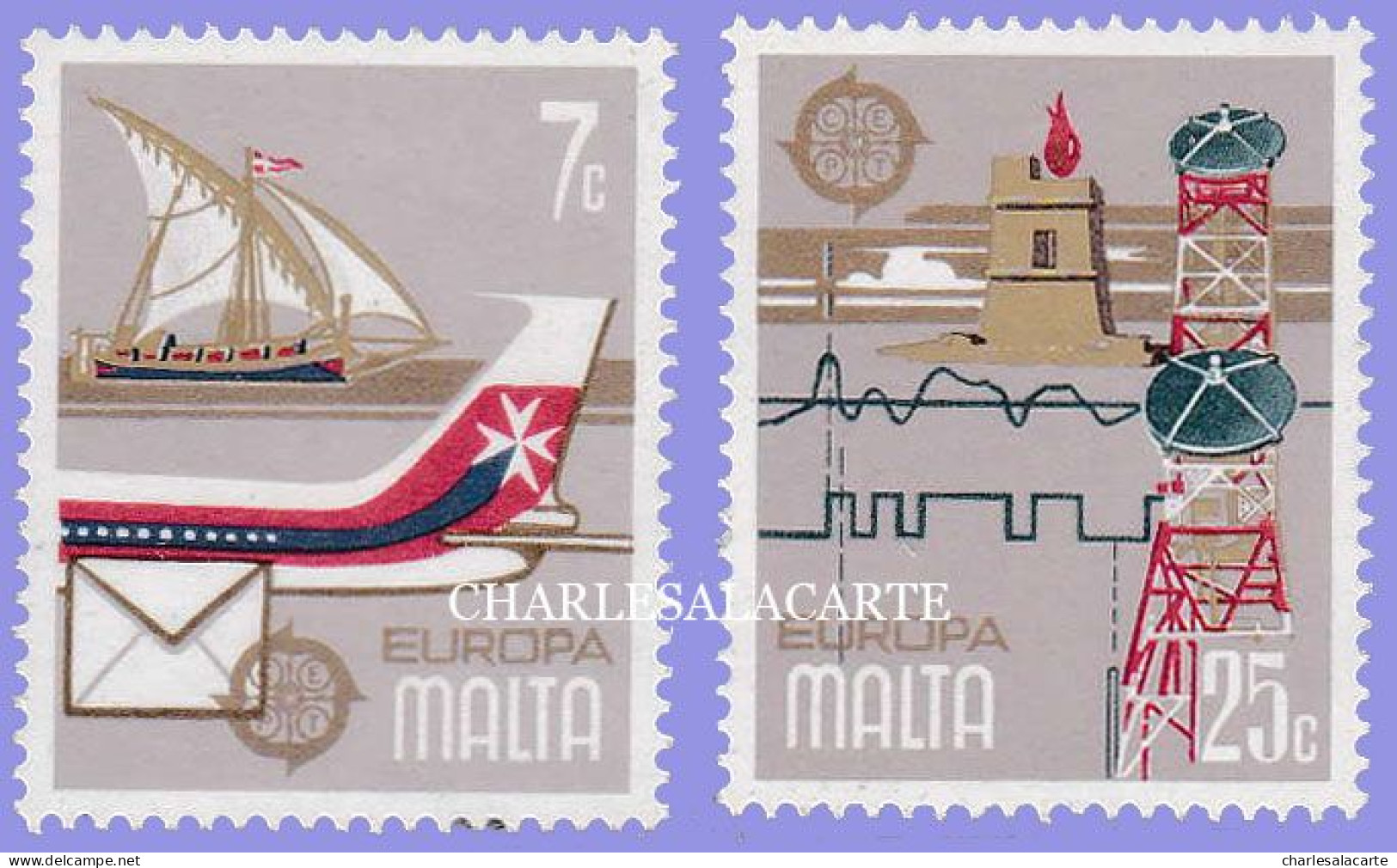 MALTA REPUBLIC  1979  EUROPA  S.G. 625-626  U.M. - Malta