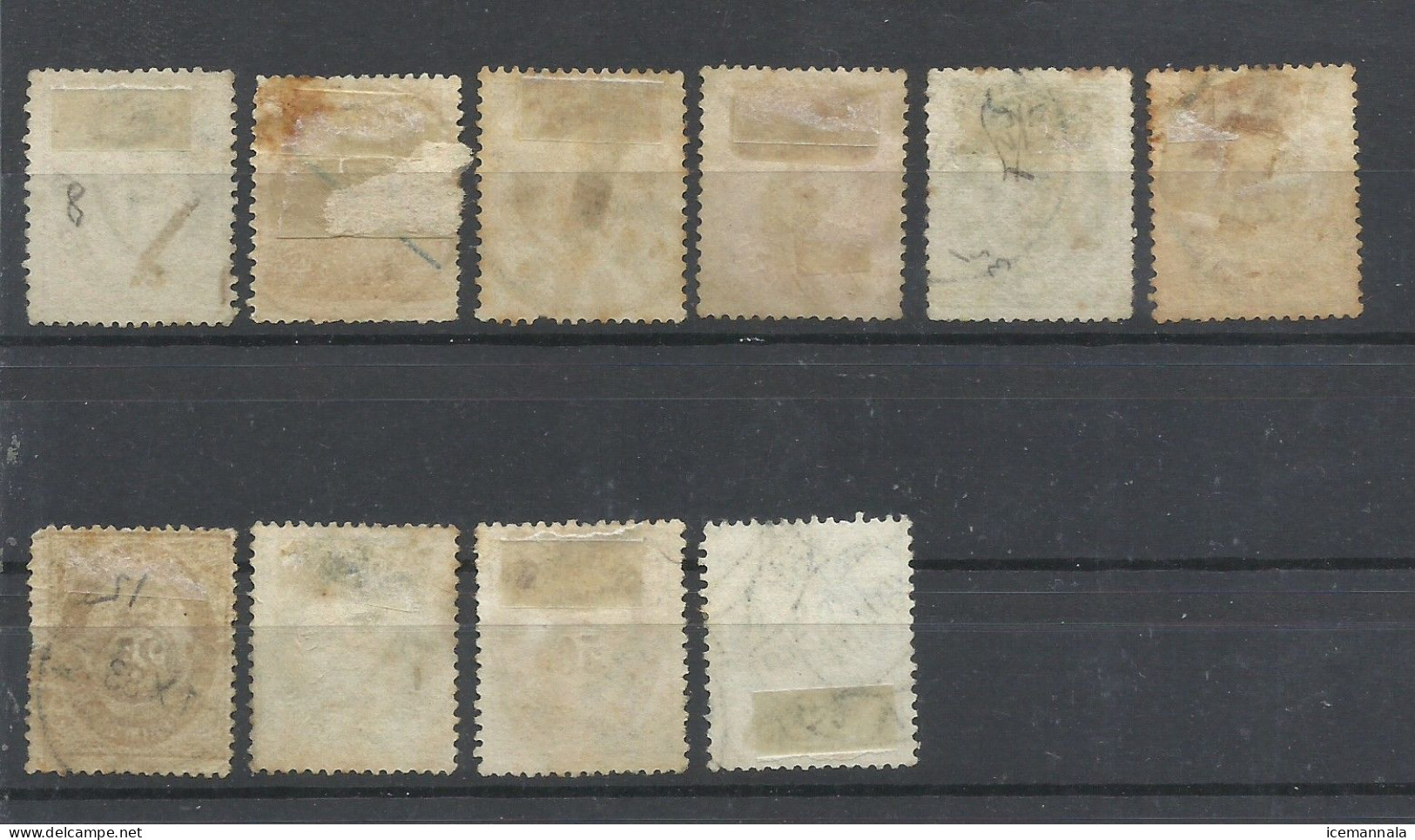 NORUEGA   YVERT   22/31 - Used Stamps