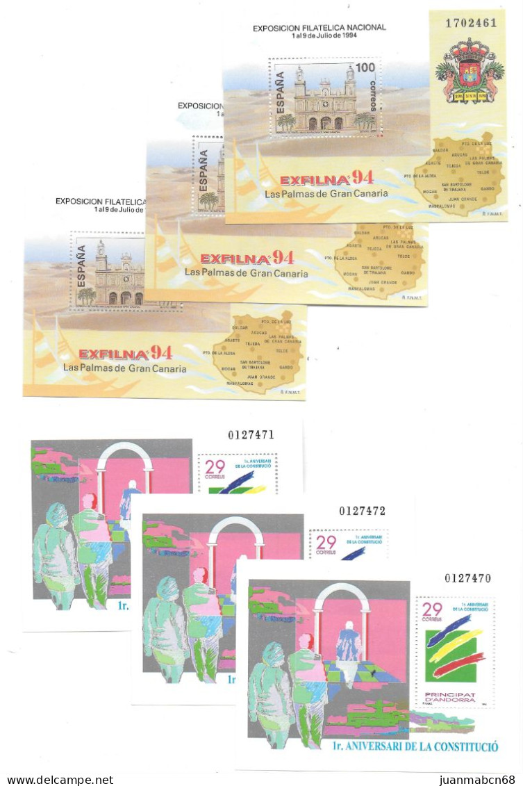 Lote De 438 Sellos Nuevos (1990 / 1999) - Collezioni