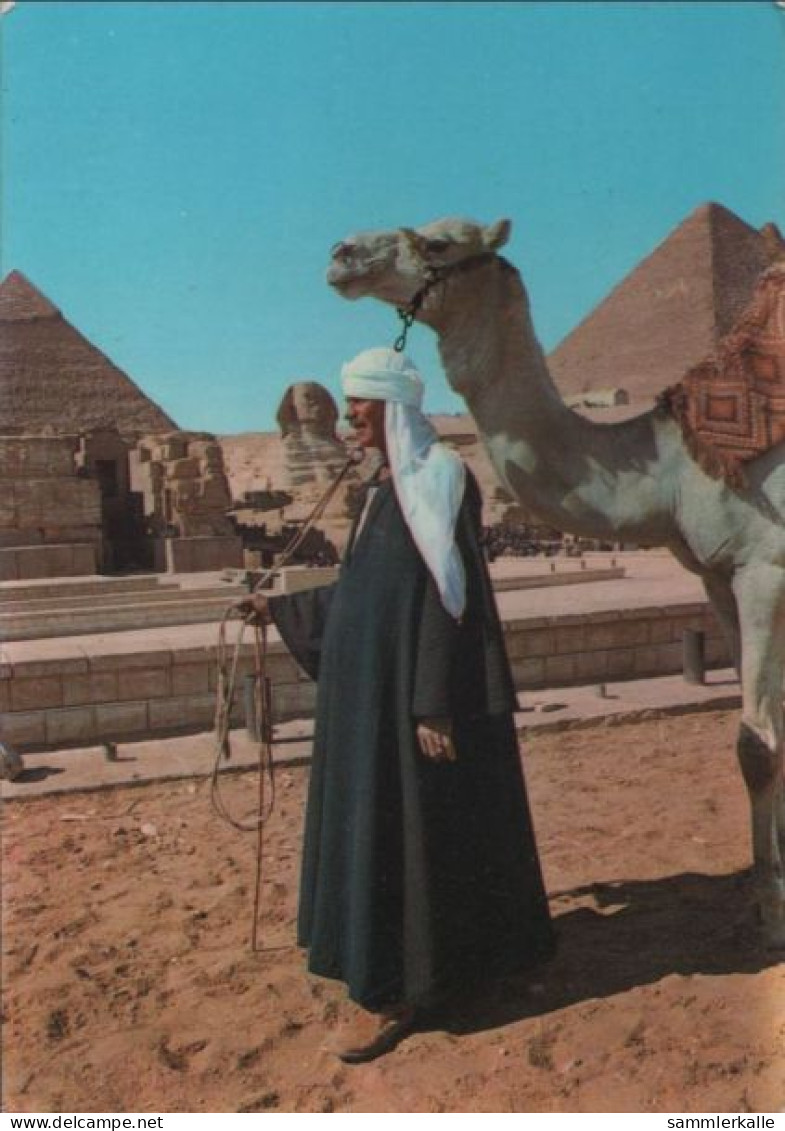 49651 - Ägypten - Gizeh - Giza - Sphinx Und Pyramiden - Ca. 1985 - Gizeh