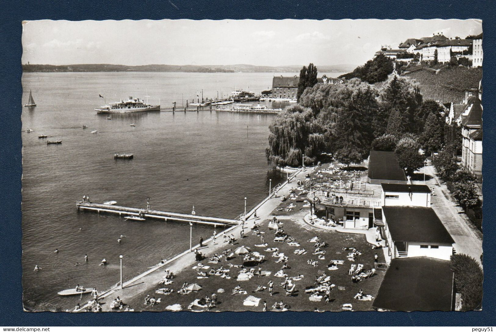 Meersburg Am Bodensee. Strandbad. 1965 - Meersburg