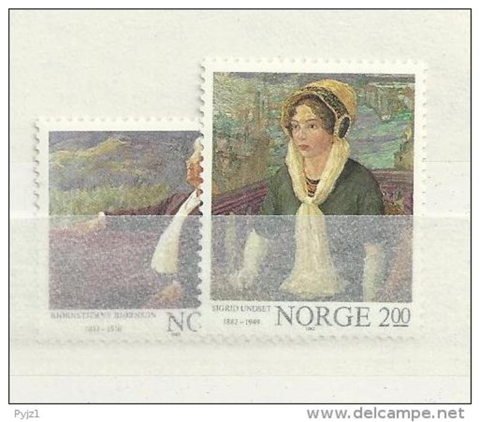 1982 MNH Norway, Postfris** - Ungebraucht
