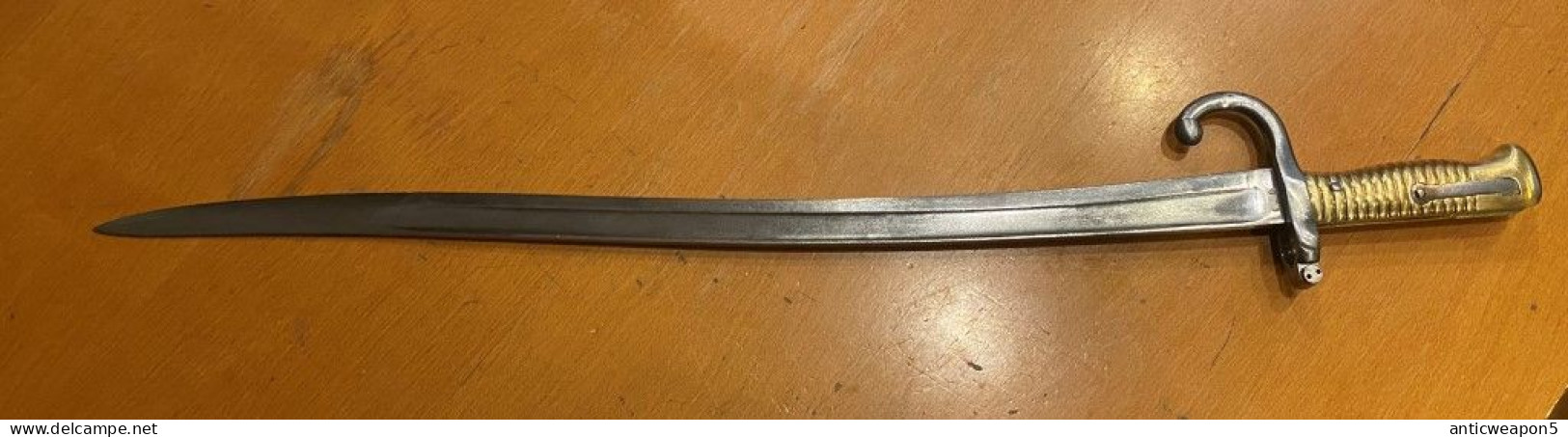 France. Baïonnette M1866 (63) - Knives/Swords