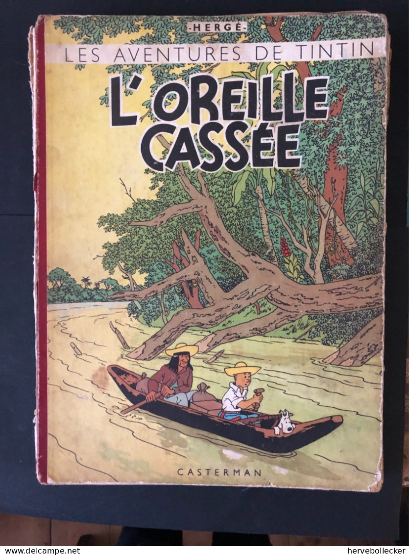 Tintin - L'oreille Cassée - Hergé - 1943 - Tintin