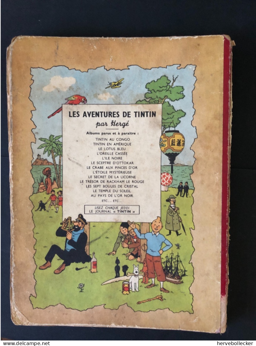 Tintin - L'oreille Cassée - Hergé - 1943 - Tintin