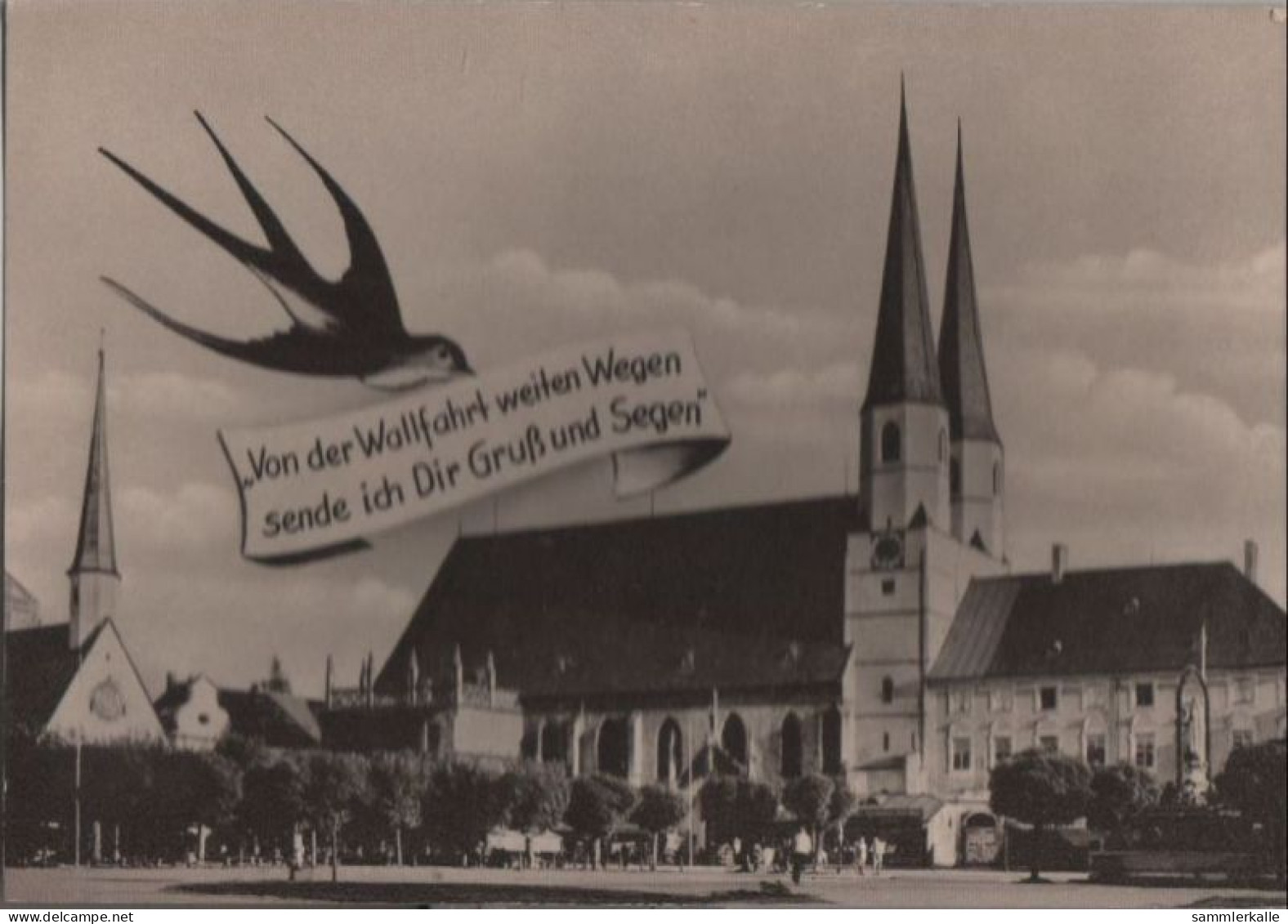 55912 - Altötting - Der Kapellplatz - Ca. 1955 - Altötting