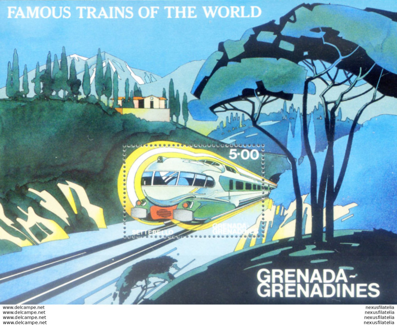 Grenadines. Treni 1982. - Grenada (1974-...)