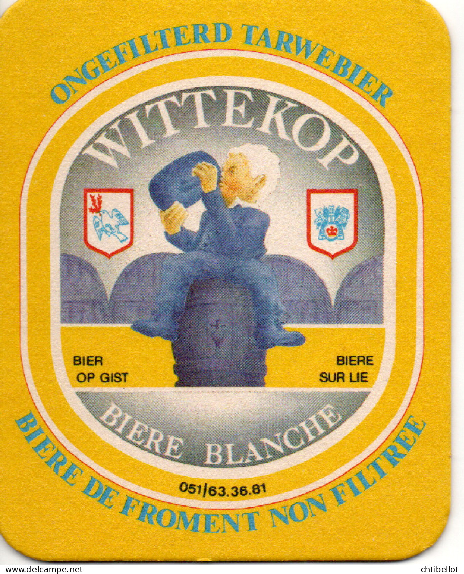 SbD100	Wittekop	Biere De Froment Non Filtre	Ongefilterd Tarwebier - Portavasos