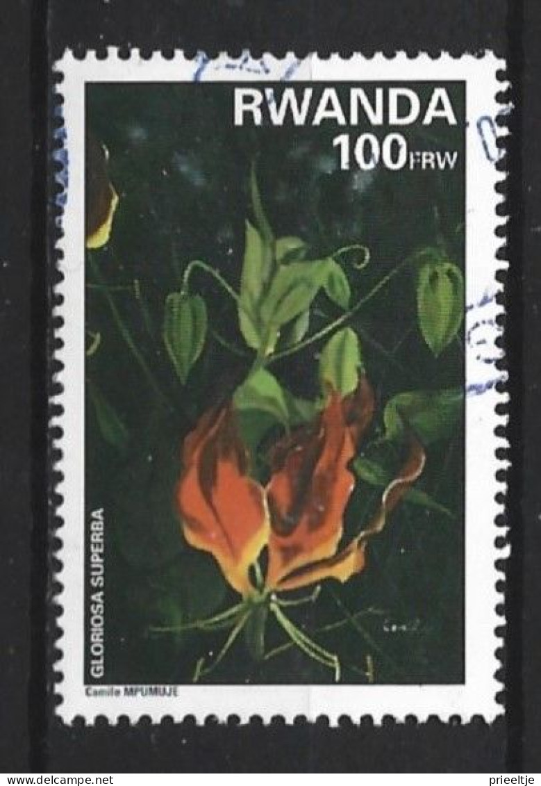 Rwanda 1997 Flower Y.T. 1329 (0) - Used Stamps