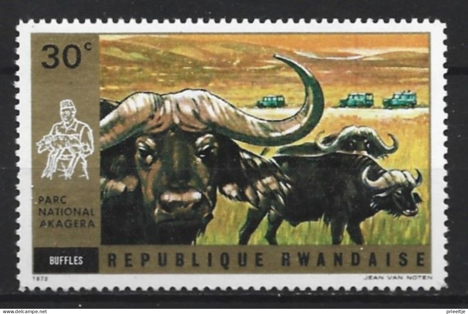 Rwanda 1972 Fauna Y.T. 452 (0) - Used Stamps