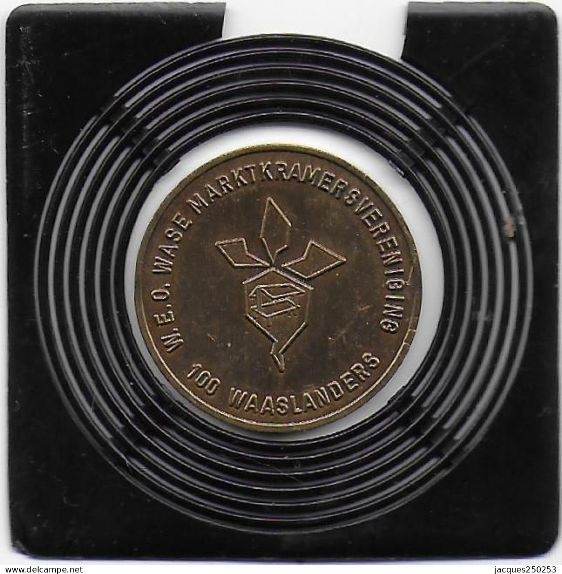 100 WAASLANDERS 1980 ST NIKLAAS - Tokens Of Communes