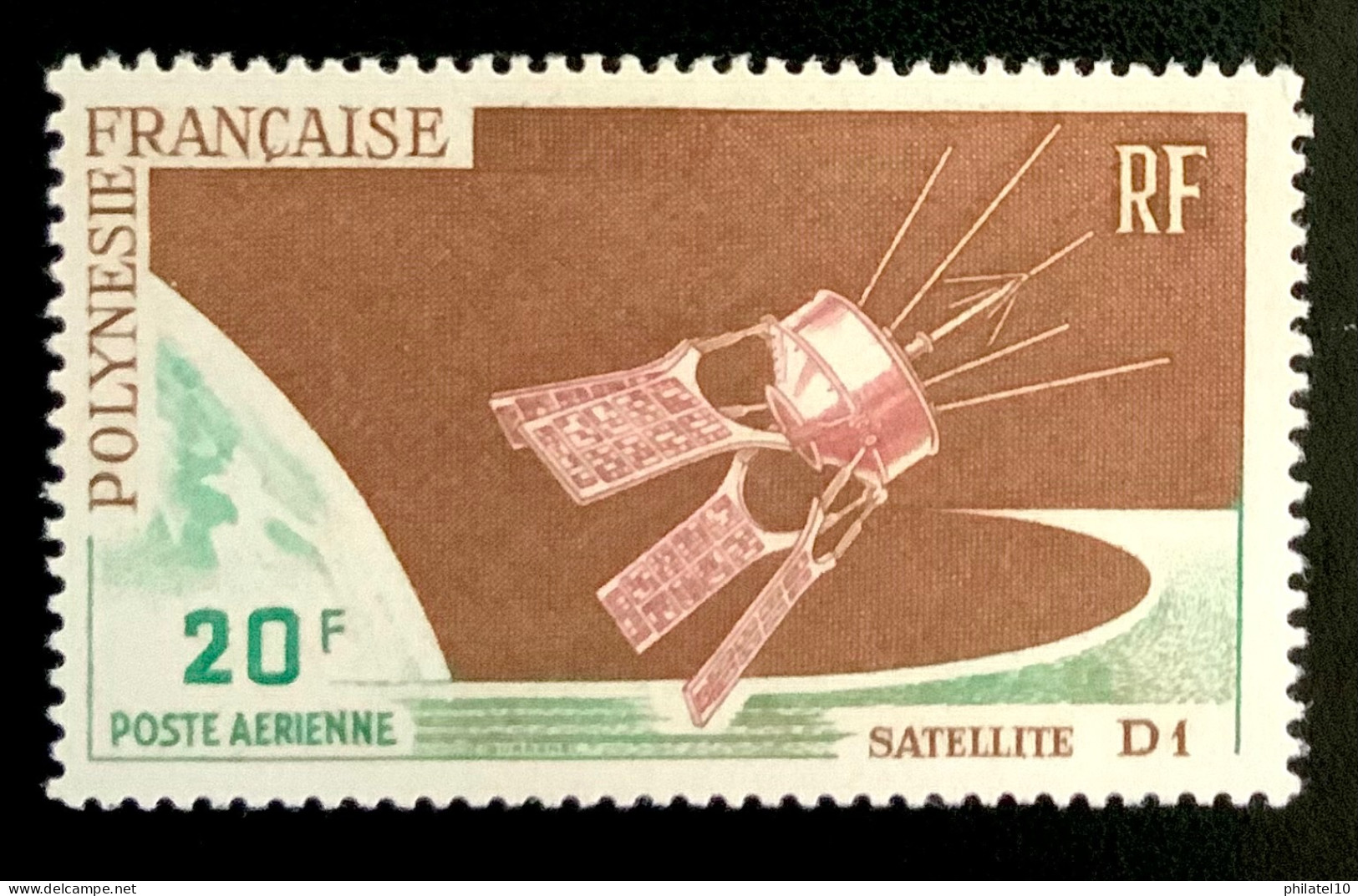 1966 POLYNÉSIE FRANCAISE - POSTE AERIENNE SATELLITE D1 - NEUF** - Ongebruikt