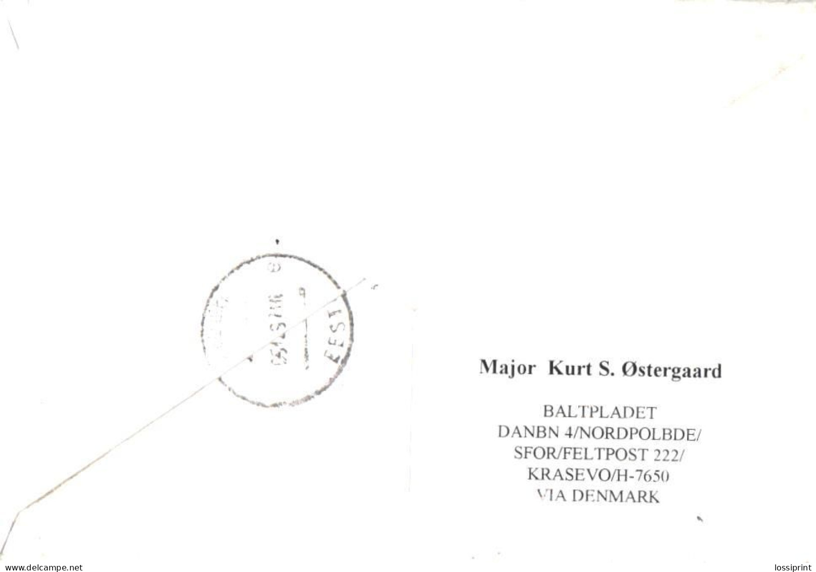 Hungary:Denmark:Estonia:NATO Cancellation, Letter From Hungary To Estonia 1997 - Servizio