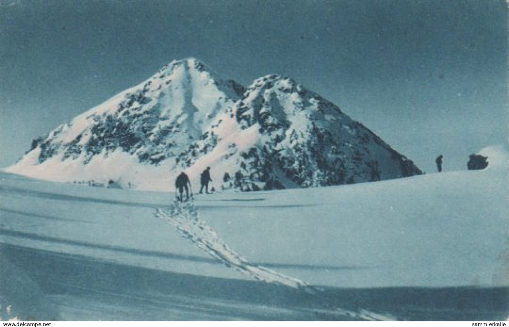 8961 - Skiwanderer Im Hochgebirge - Ca. 1955 - Maps