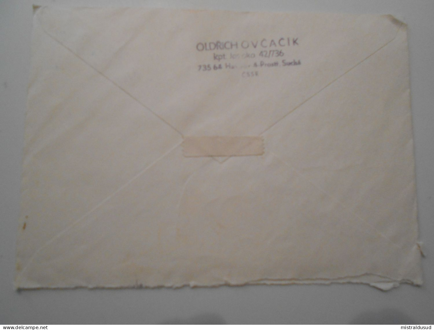 Tchecoslovaquie , Lettre De Haviron 1978 Pour Aubagne - Lettres & Documents