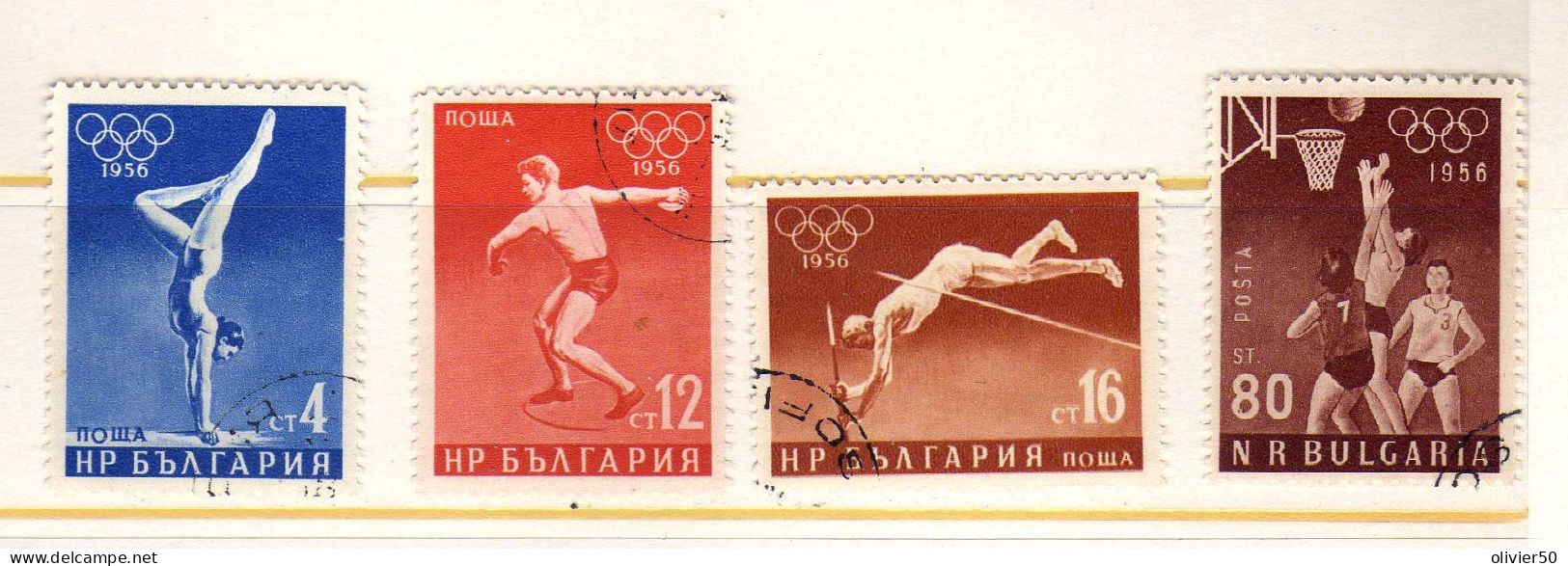 Bulgarie - Jeux Olympiques - Obliteres - Used Stamps