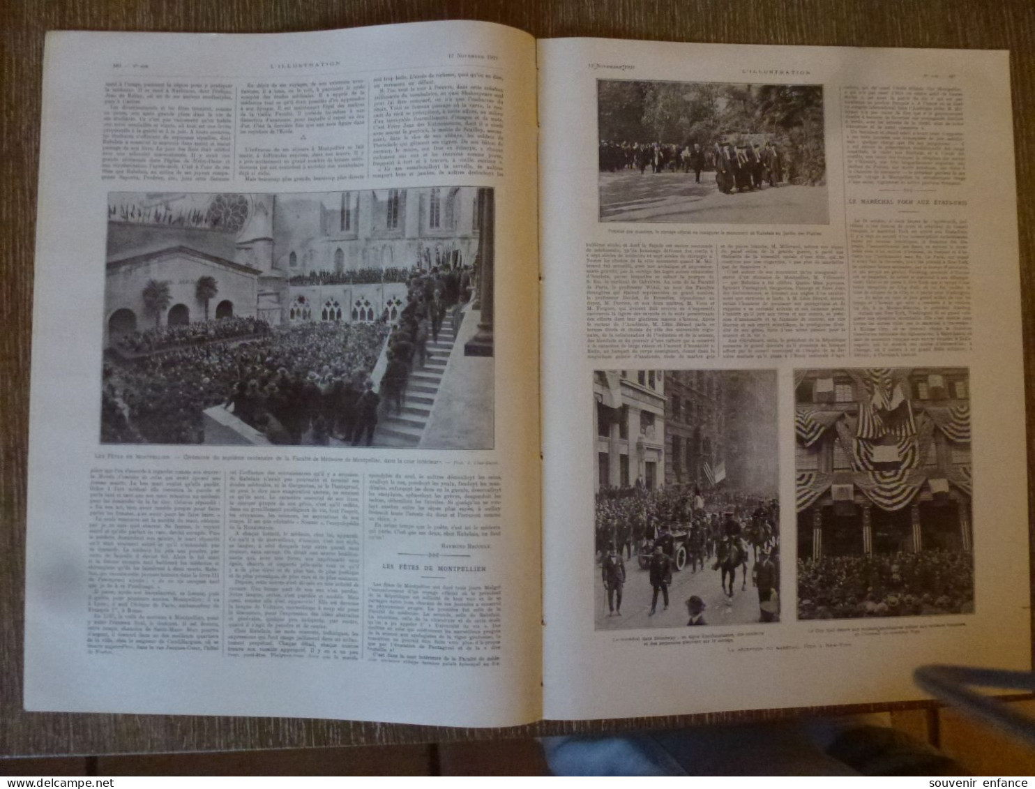 L'Illustration Novembre 1921 Maréchal Foch Charles De Habsbourg Gare De Raab Affaire Landru - L'Illustration