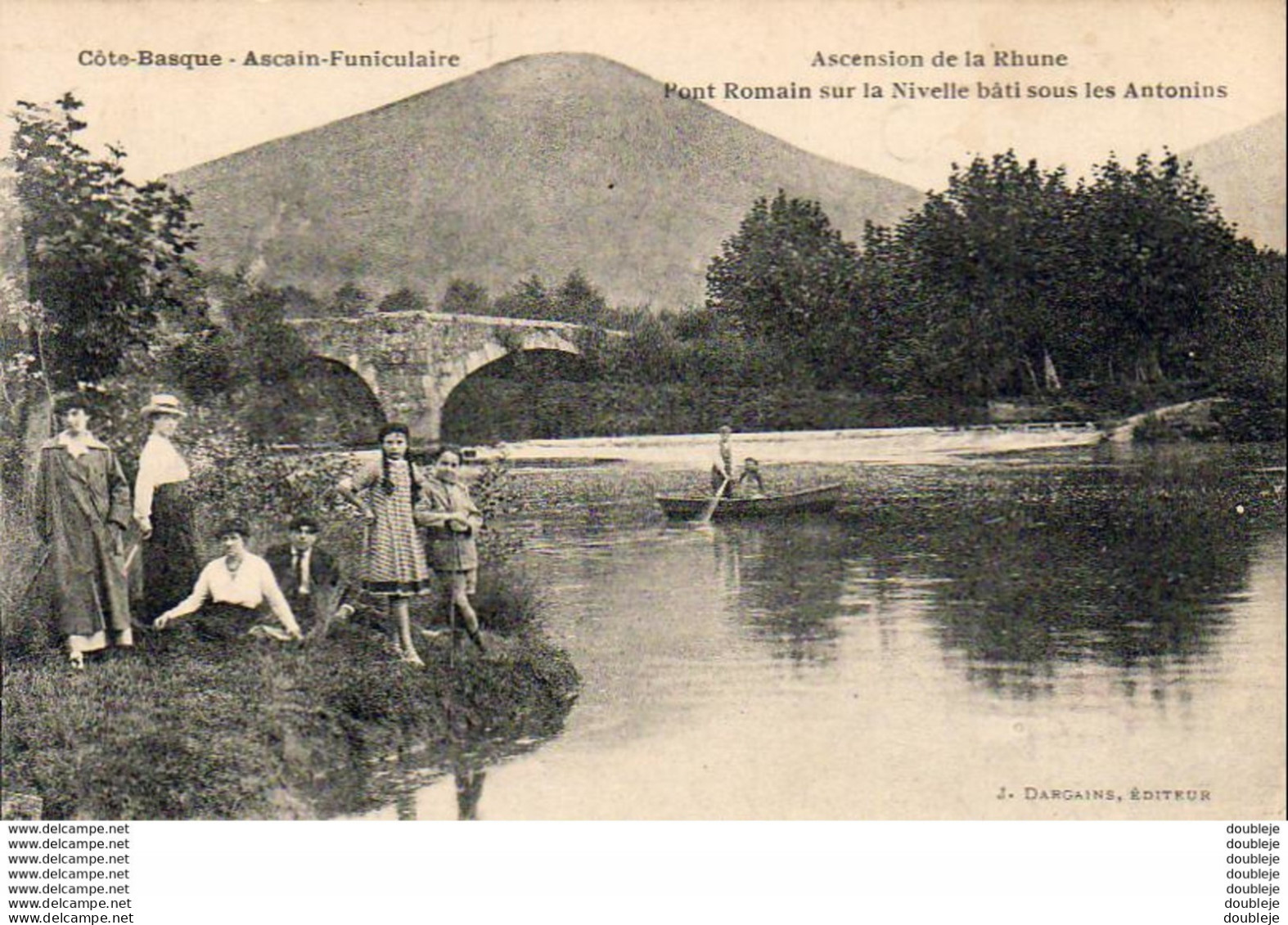 D64  ASCAIN  Pont Romain Sur La Nivelle Bâti Sous Les Antonins  ..... - Ascain