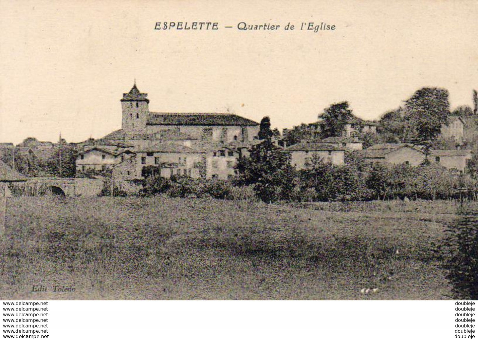 D64  ESPELETTE  Quartier De L' Eglise  ..... - Espelette