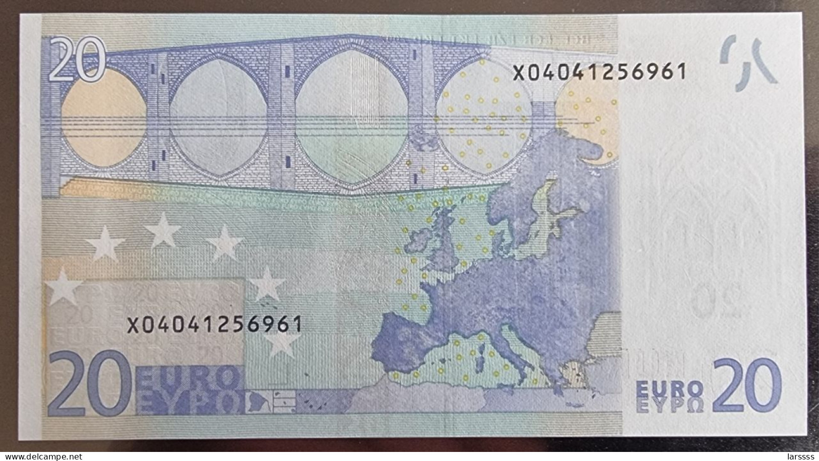 1 X 20€ Euro Duisenberg P004E2 X04041256961 - UNC - 20 Euro