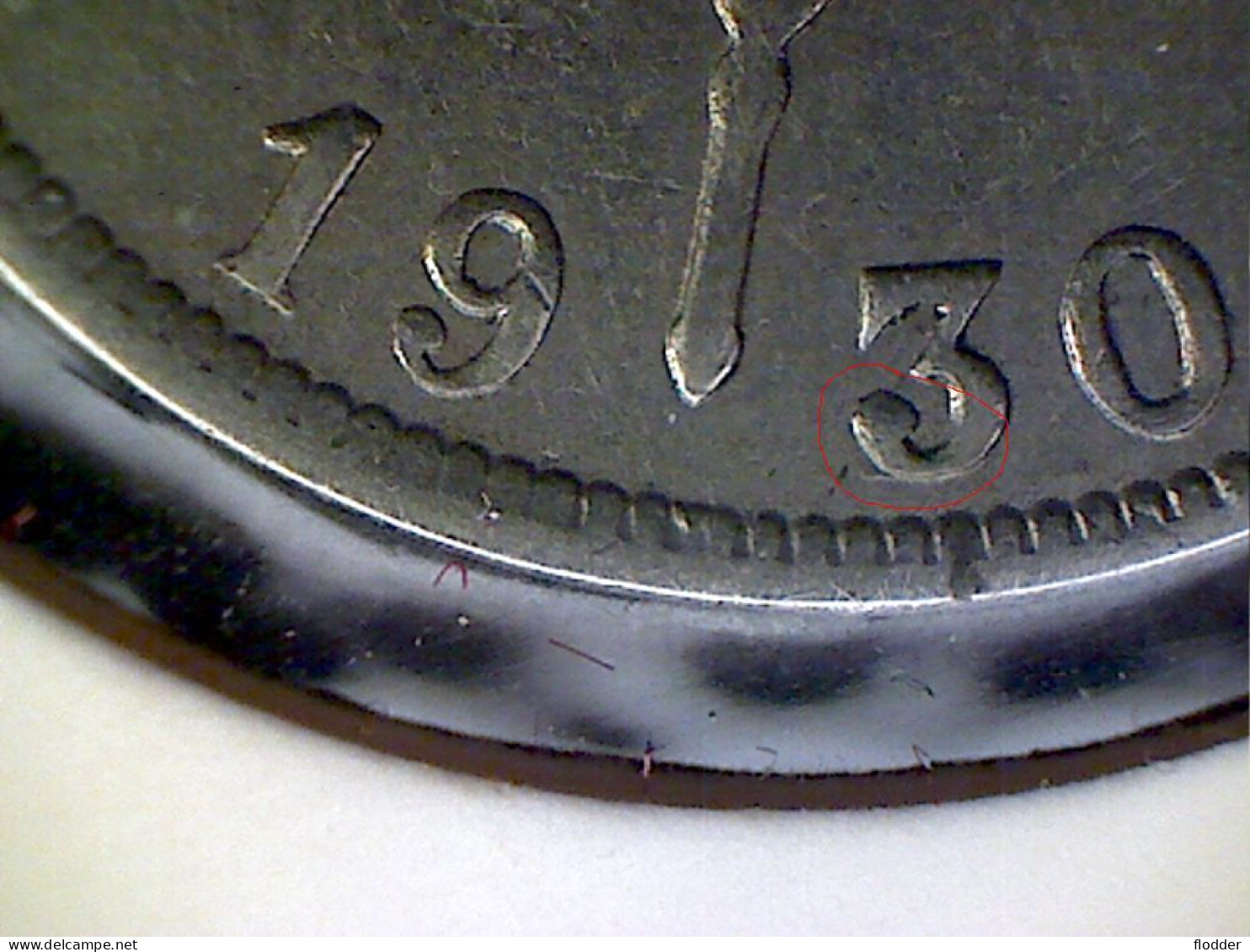 2 Frank 1930/20 Frans - 2 Francs