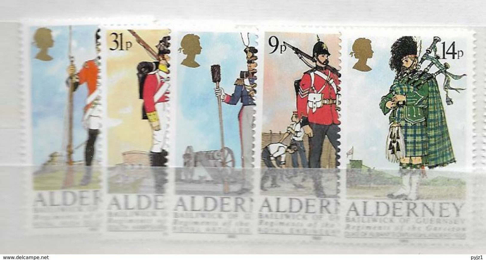 1985 MNH Alderney Postfris** - Alderney