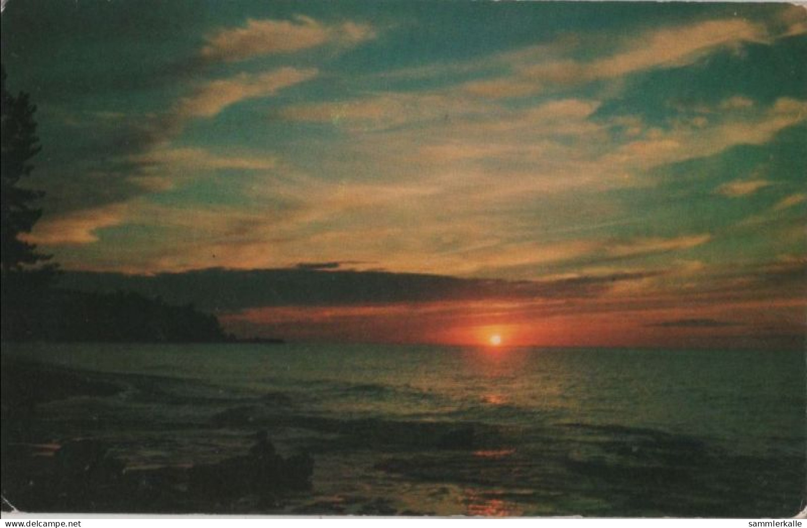 93383 - USA - Maine - Sunset - 1960 - Sonstige & Ohne Zuordnung