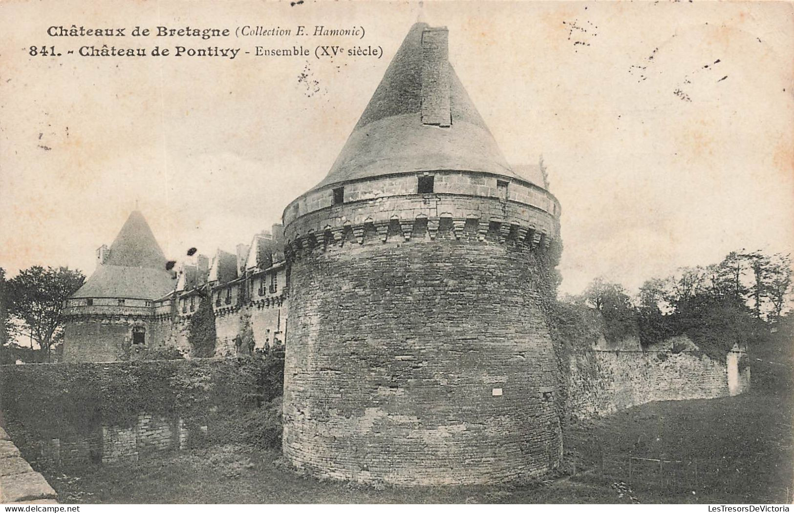 FRANCE - Château De Bretagne (Collection E Hamonic) - Château De Pontivy - Ensemble (XVe Siècle)- Carte Postale Ancienne - Pontivy