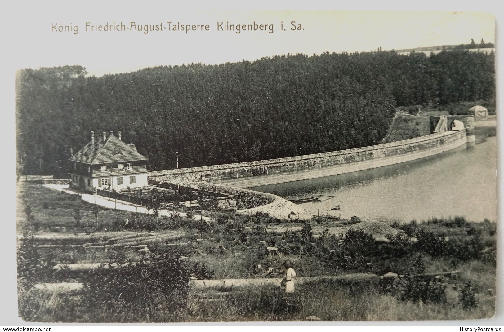 Klingenberg, König Friedrich-August-Talsperre, Ca. 1930 - Klingenberg (Sachsen)