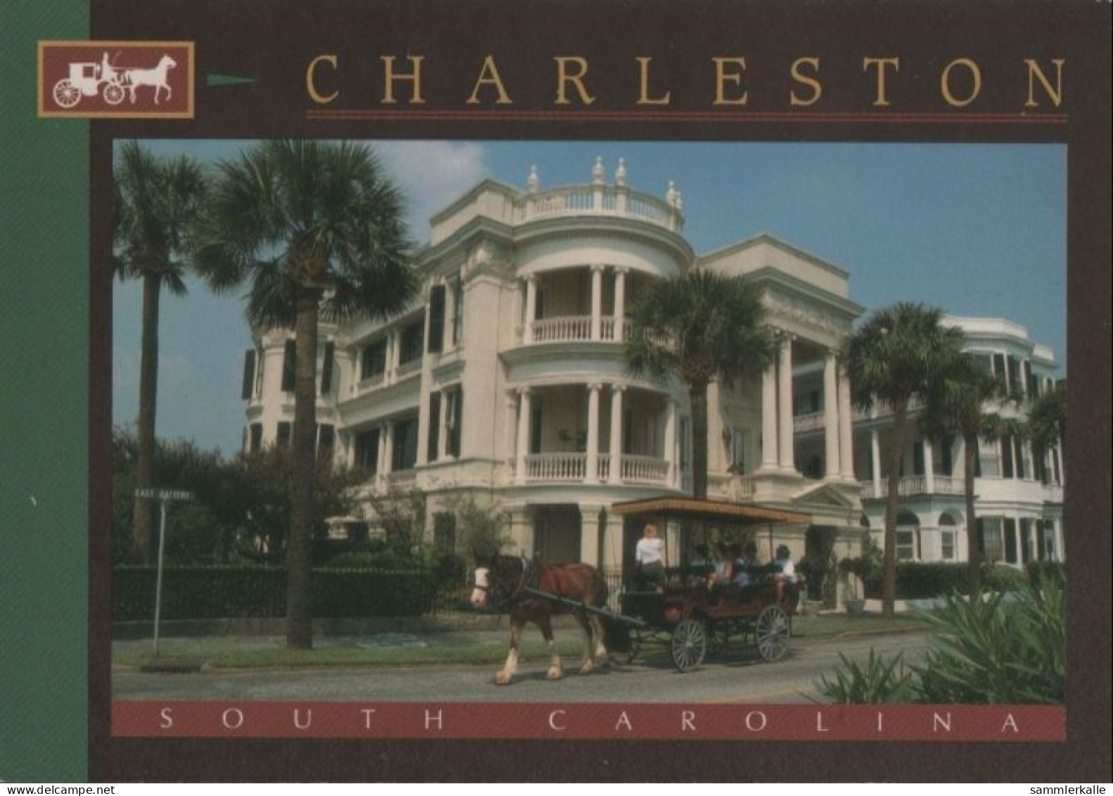 48404 - USA - Charleston - Easy Battery Carriage Tour - Ca. 1990 - Charleston