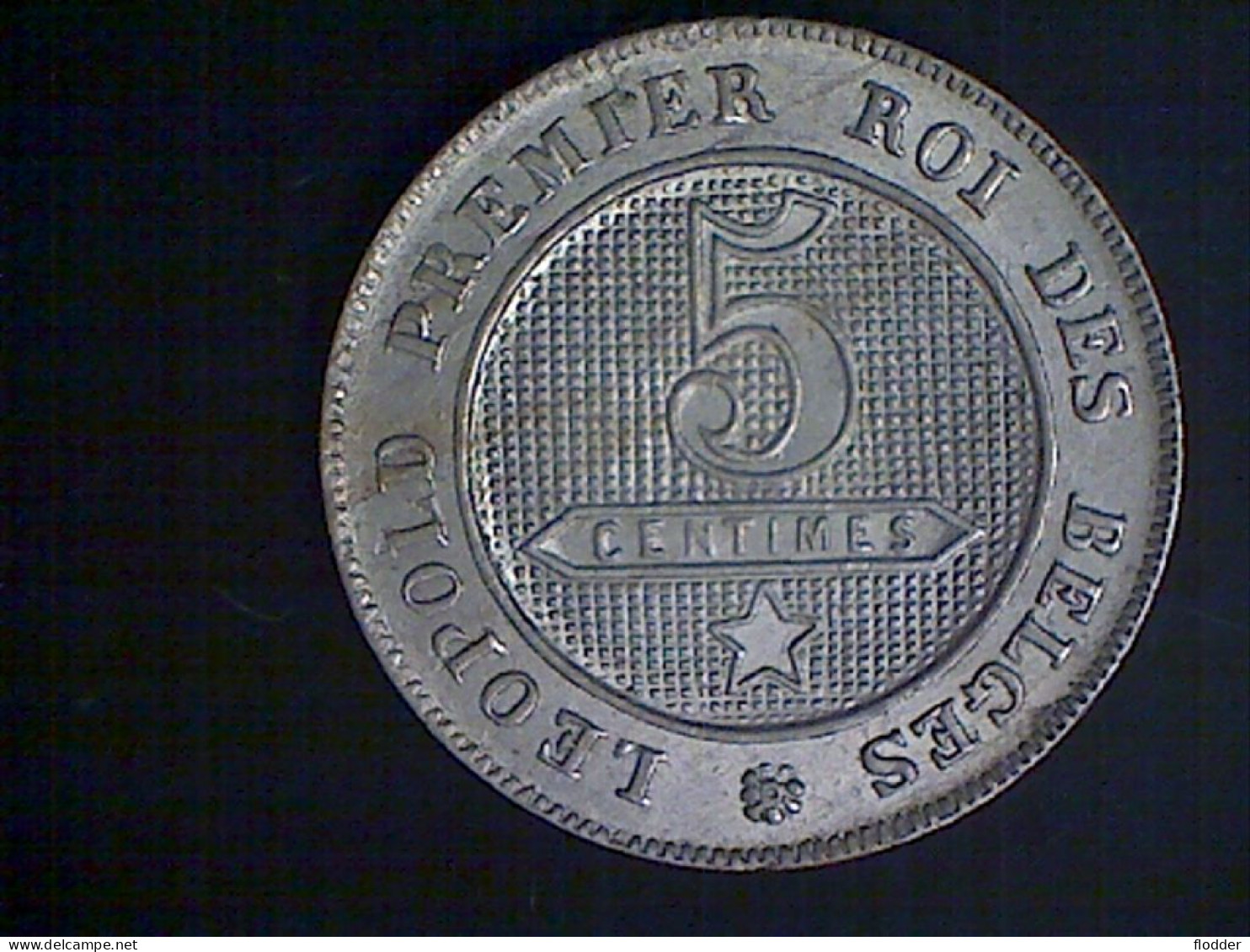 5 Centimes 1864, Zeldzaam, Kwaliteit - 5 Cents