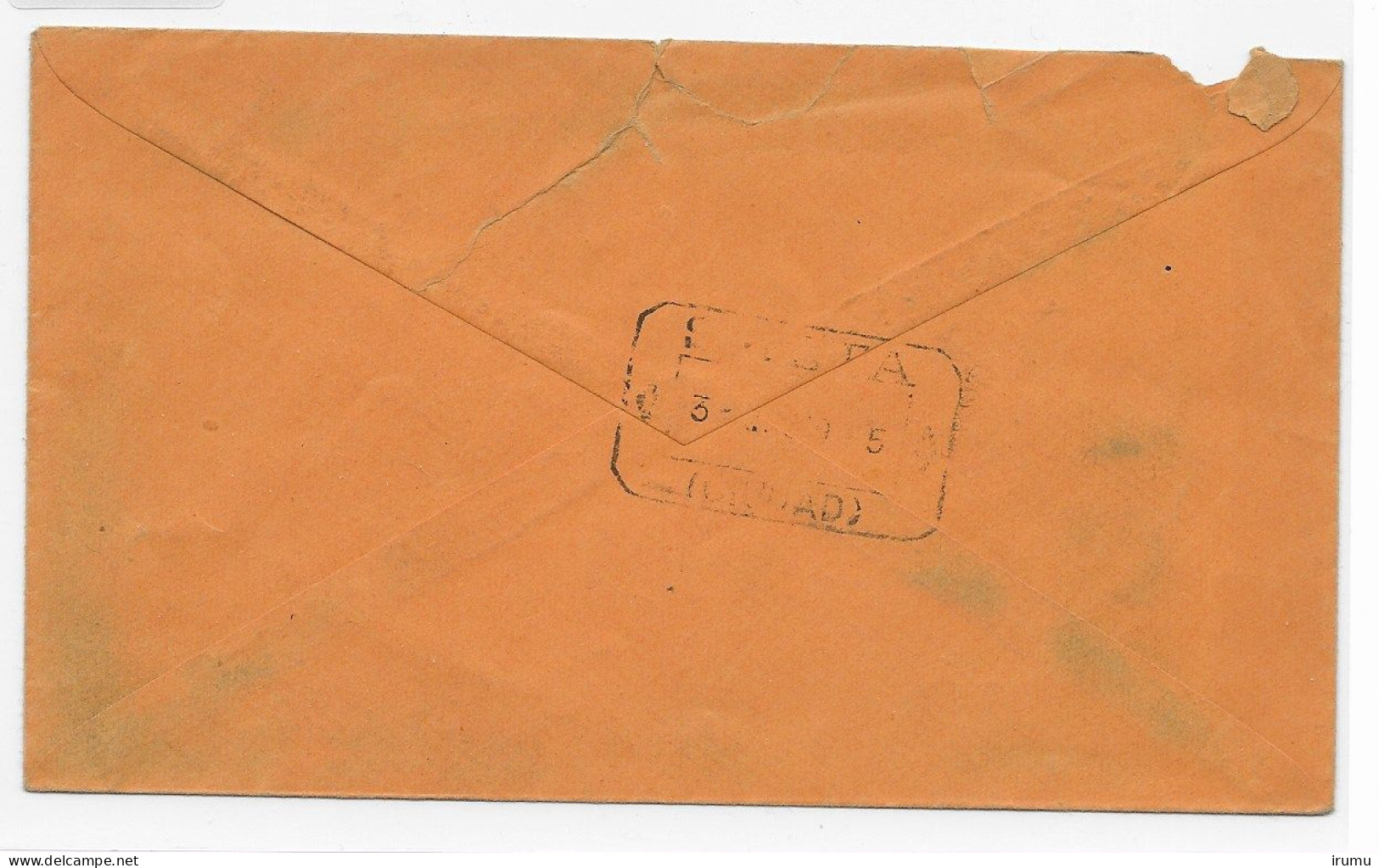 Bolivia Unfranked Envelope Tupiza To Salta (SN 2821) - Bolivia