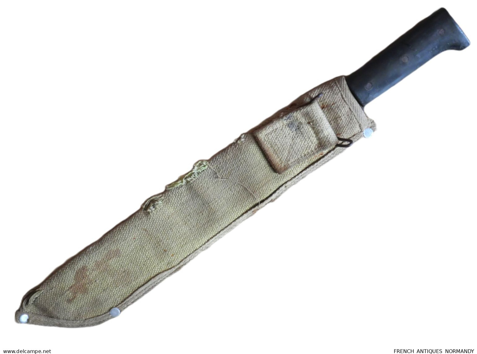 Machette Militaire Avec étui Guerre D'Indochine - Machette Fabrication Tchèque THA16MAC001 - Blankwaffen