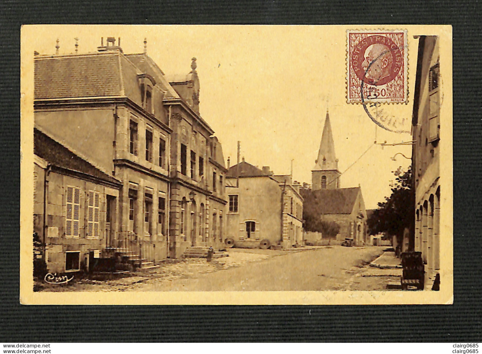 52 - CHALINDREY - Rue De Langres - 1943 - Chalindrey